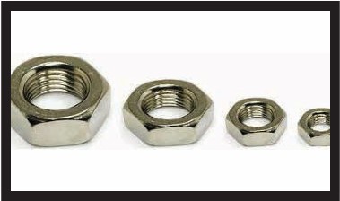 Stainless Steel Nuts – A2/A4 Grade 304/316 Hex Nuts, Lock Nuts, Jam Nuts for Marine, Food and Chemical Applications – Passivated Finish, Metric and UNC/UNF Threads, Full Range Sizes
